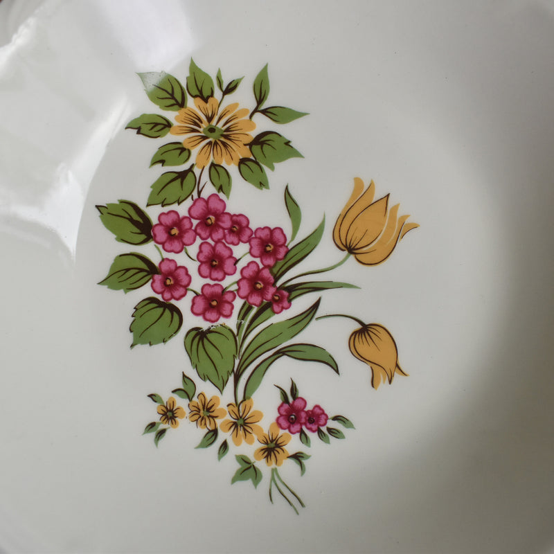 Vintage Deep Plate, Gien Floréal C