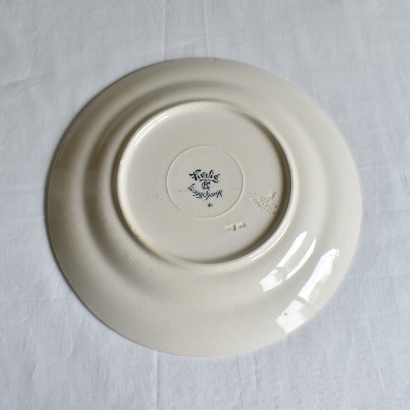 Antique Plate Longchamp Figuier