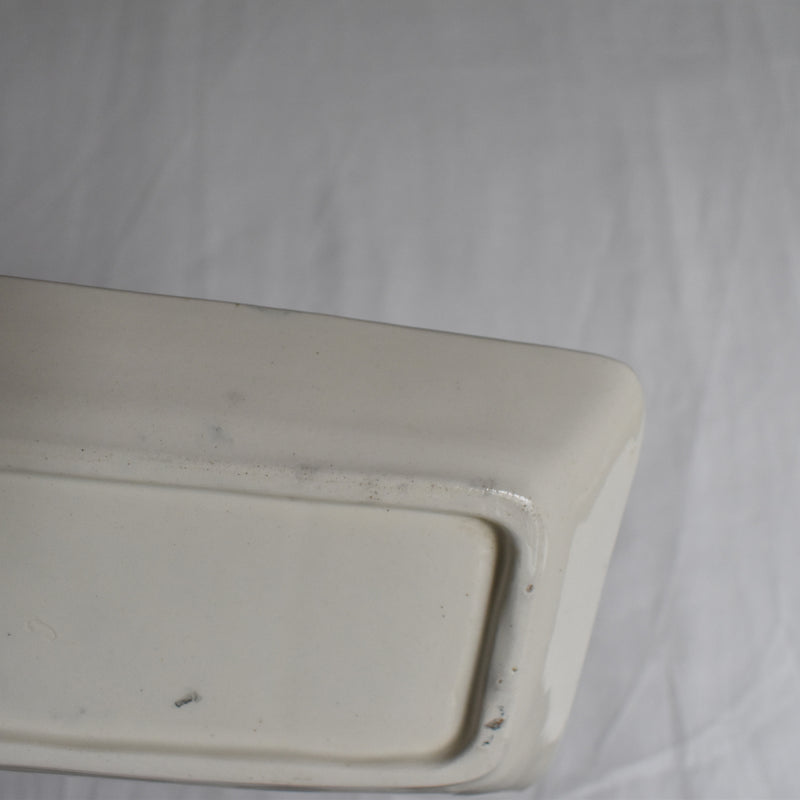 Antique Soap Dish, Saint-Amand, Anémone