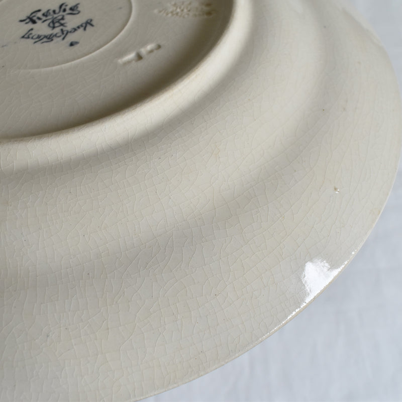 Antique Plate Longchamp Figuier