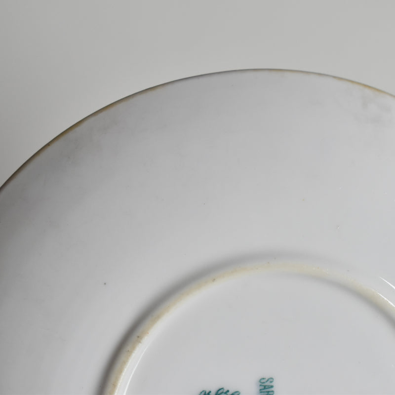 Antique saucer, Sarreguemines Minton 216 B