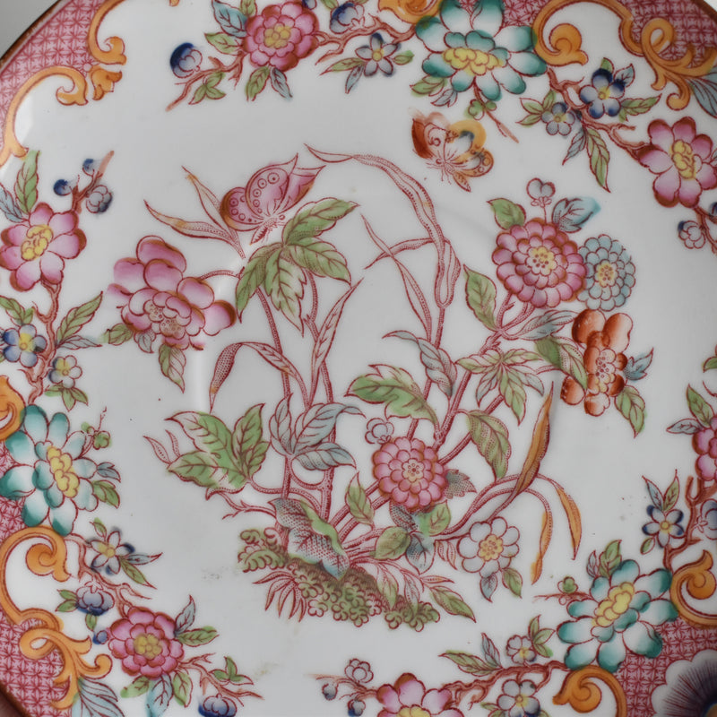 Antique saucer, Sarreguemines Minton 216 B