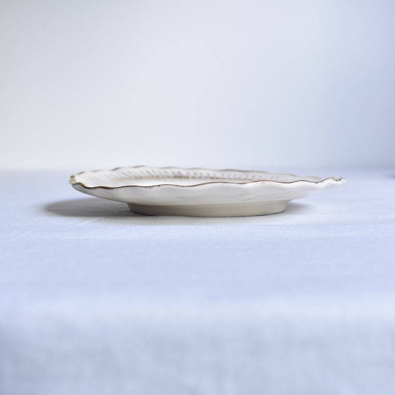 ア.ドラサンヴァル A.Dressinval チョコレートカップソーサー ホワイト　A