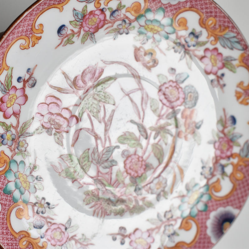 Antique saucer, Sarreguemines Minton 216 B