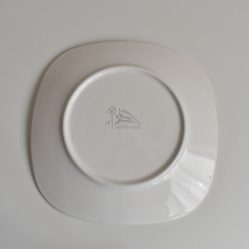 Vintage Plate Longchamp Poisson Perche (Perch)