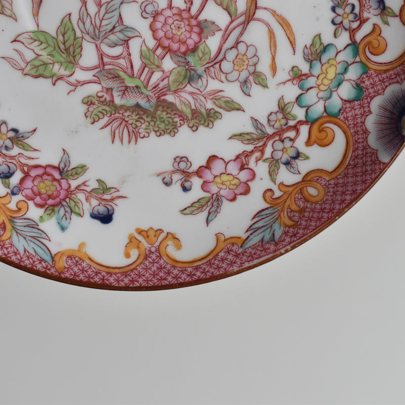 Antique saucer, Sarreguemines Minton 216 B
