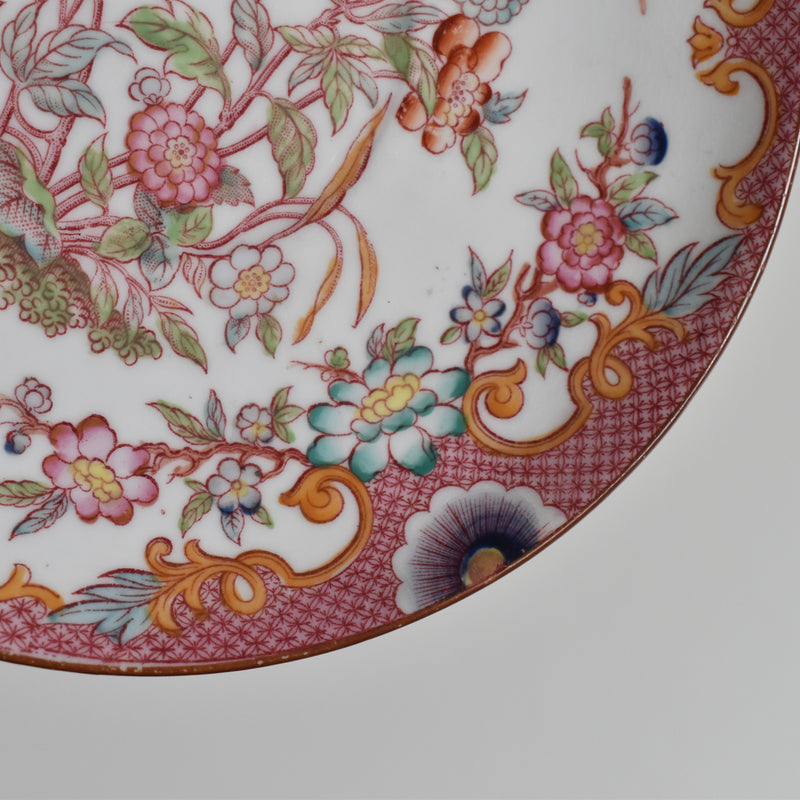 Antique saucer, Sarreguemines Minton 216 B