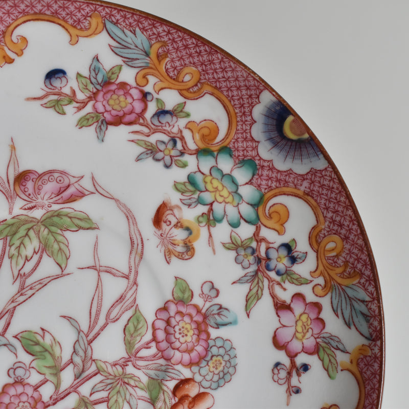 Antique saucer, Sarreguemines Minton 216 B