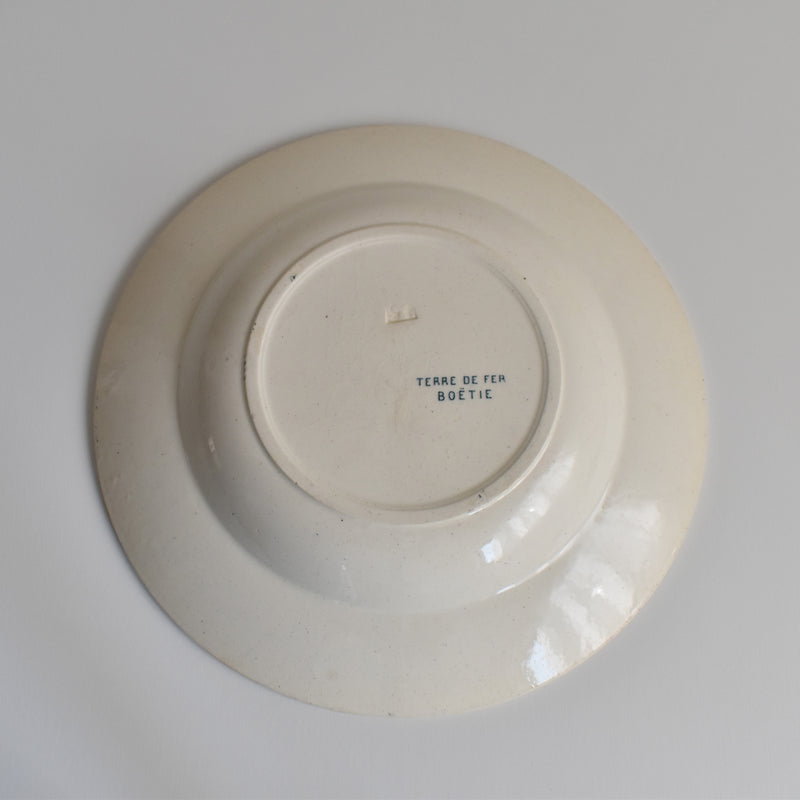 アンティーク深皿 TERRE DE FER Boëtie C