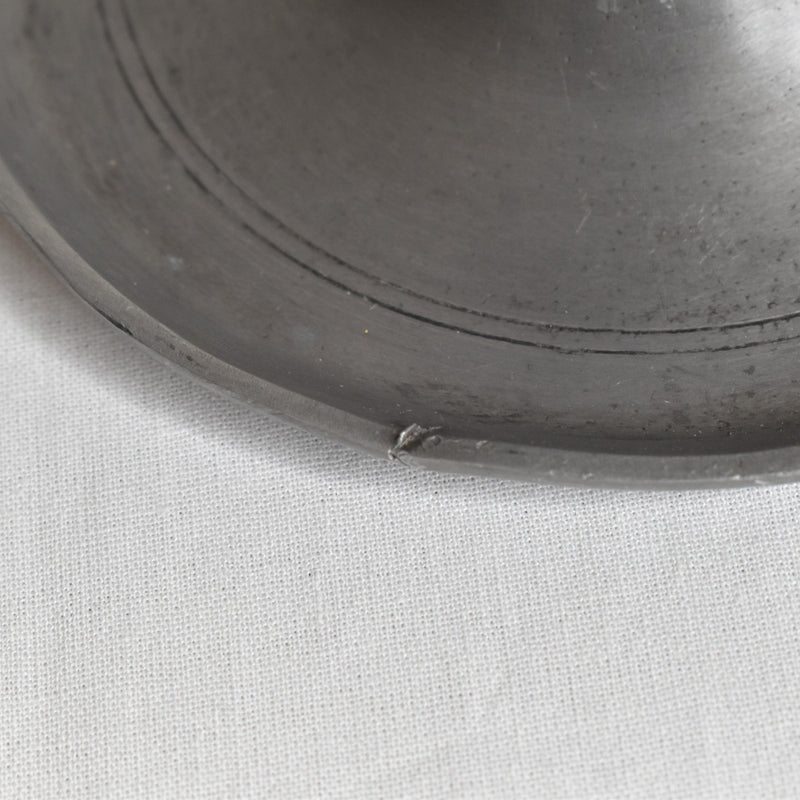 ヴィンテージピューターキャンドルホルダー A