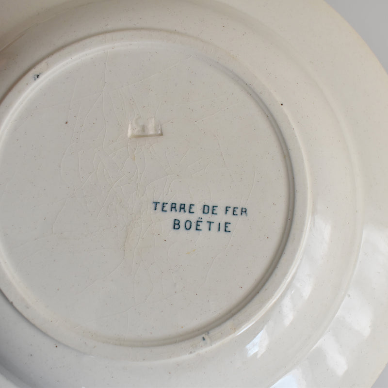 アンティーク深皿 TERRE DE FER Boëtie C