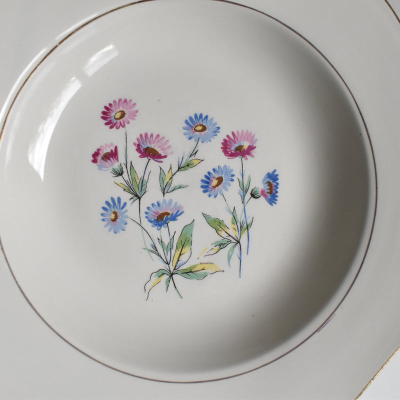 Vintage Deep Plate Digoin & Sarreguemines Christine A