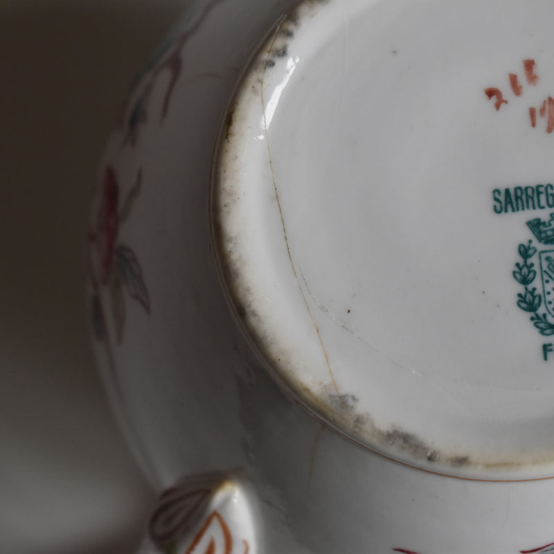 Antique Creamer, Sarreguemines Minton 216