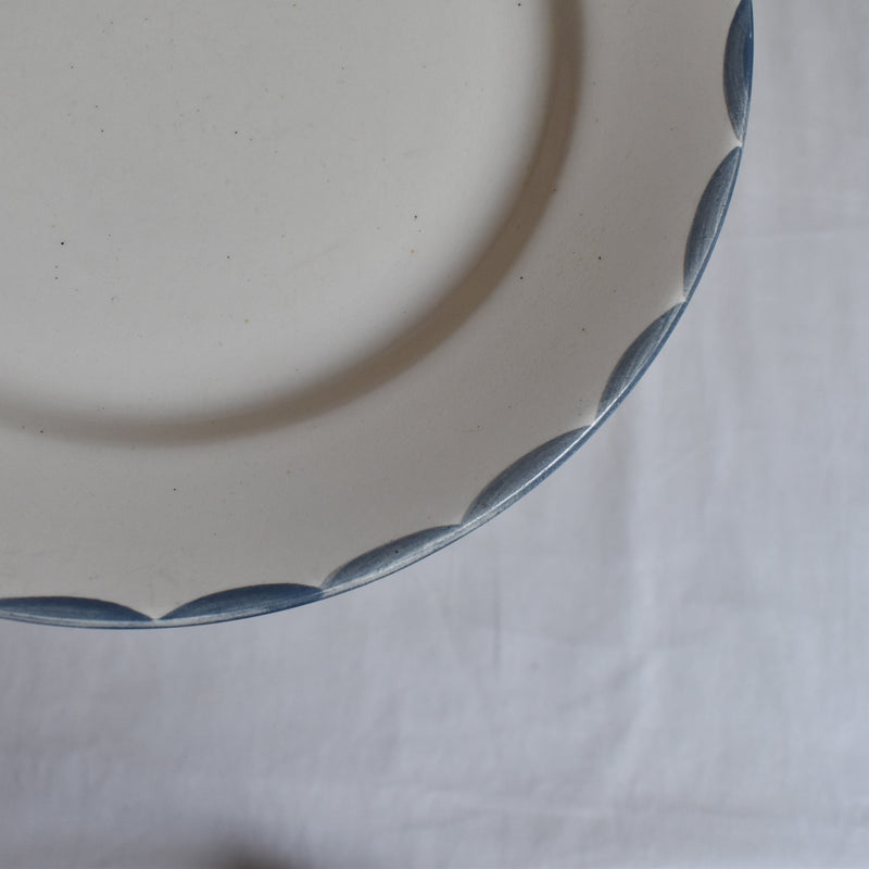 Antique Plate Sarreguemines Musset D
