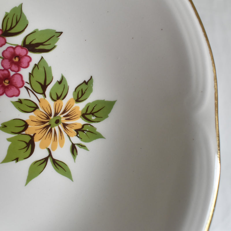 Vintage Deep Plate, Gien Floréal D