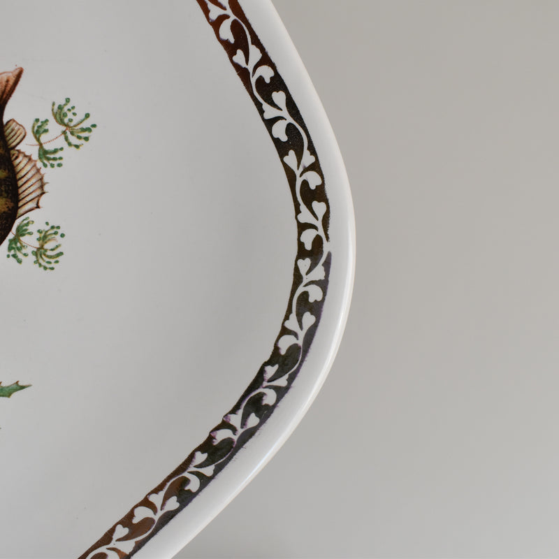 Vintage Plate Longchamp Poisson Perche (Perch)
