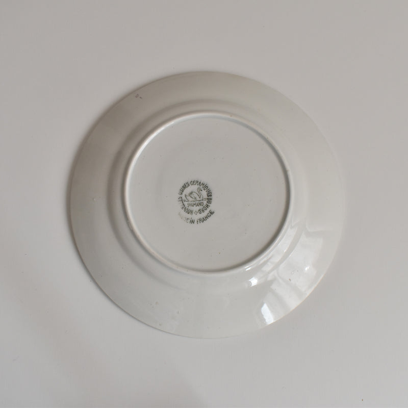 Antique Dessert Plate Saint-Amand Fruits C