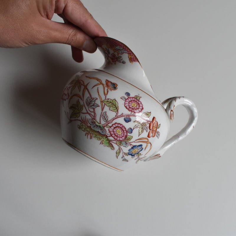 Antique Creamer, Sarreguemines Minton 216