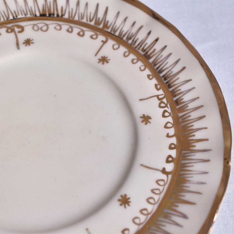 ア.ドラサンヴァル A.Dressinval チョコレートカップソーサー ホワイト　A