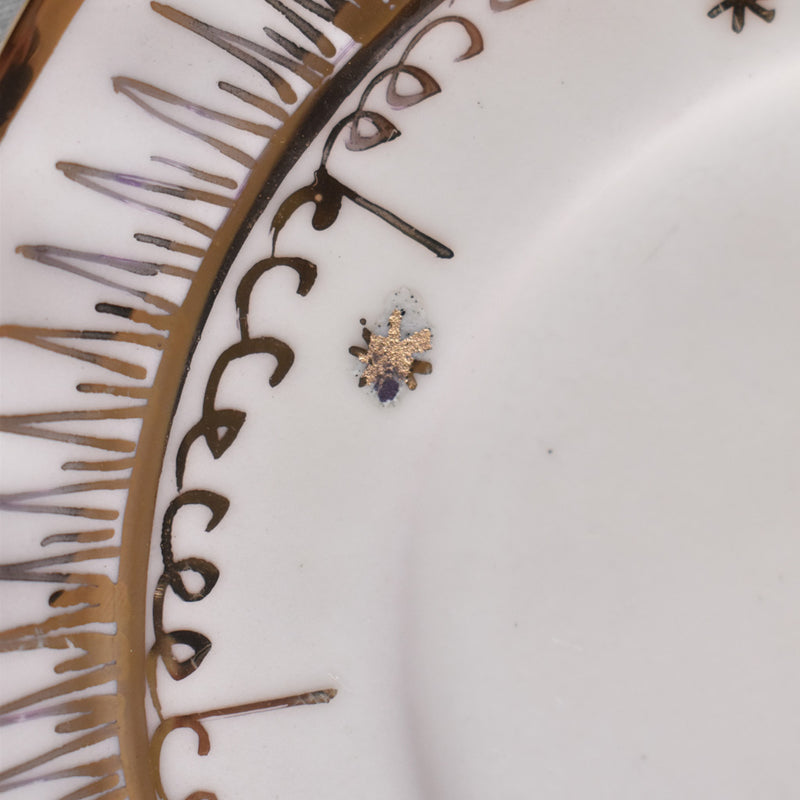 ア.ドラサンヴァル A.Dressinval チョコレートカップソーサー ホワイト　A