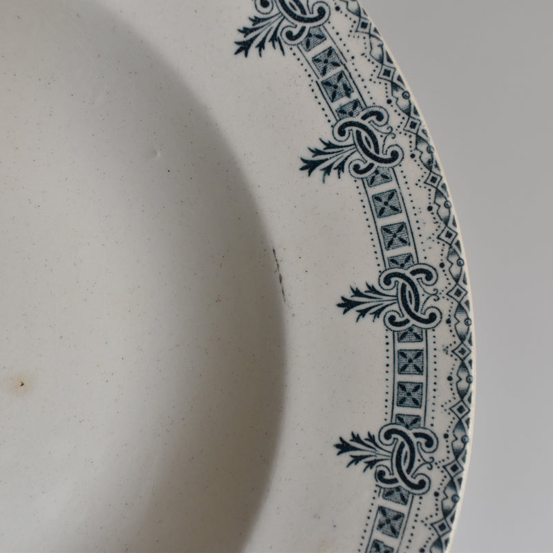 アンティーク深皿 TERRE DE FER Boëtie C