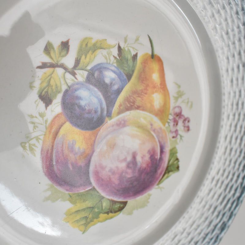 Antique Dessert Plate Saint-Amand Fruits C