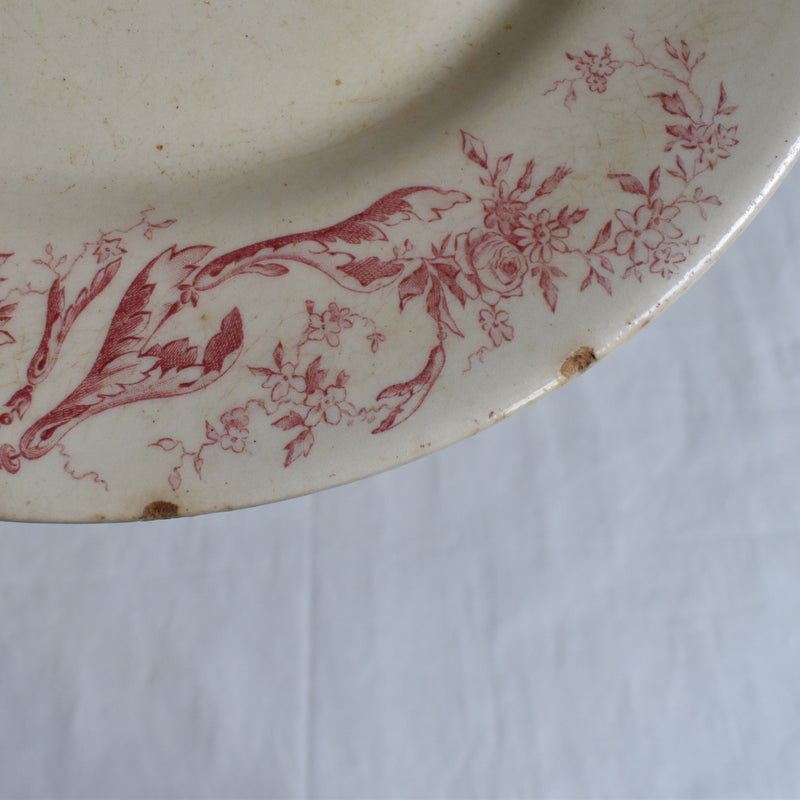 Antique Plate, Gien, Attributs