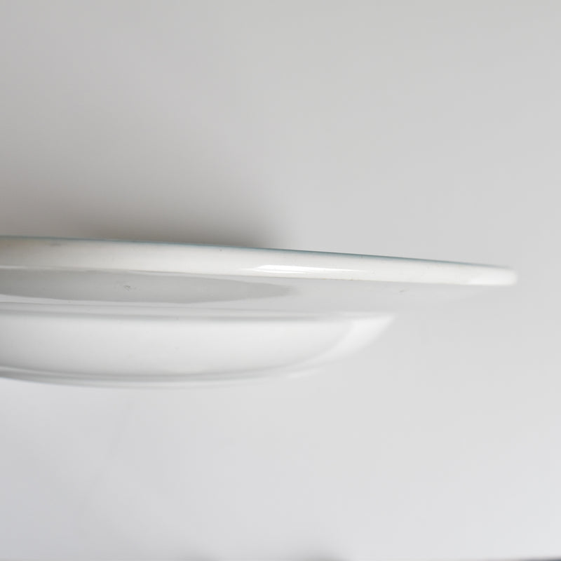Vintage Deep Plate - Digoin & Sarreguemines, Bleu