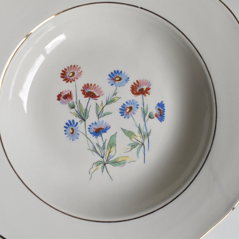Vintage Deep Plate Digoin & Sarreguemines Christine B