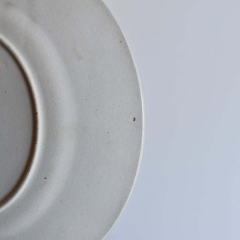 Antique Decorative Plate, FF Pequignot, Lyon A