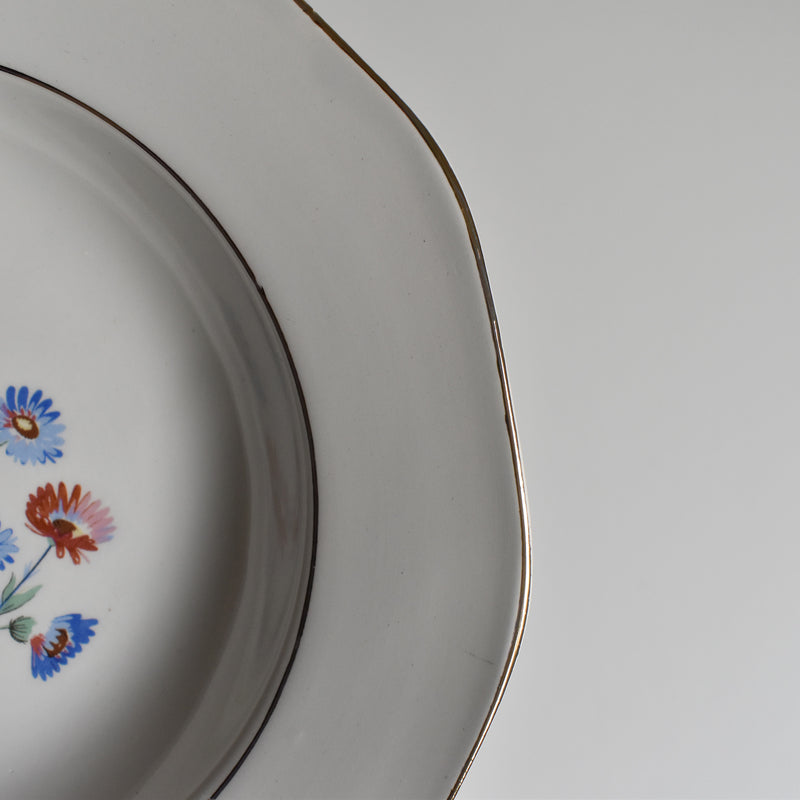 Vintage Deep Plate Digoin & Sarreguemines Christine B