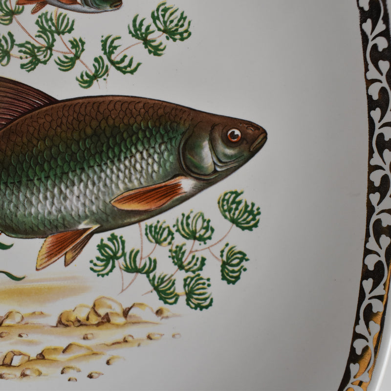 Vintage Plate - Longchamp "Poisson Gardon" (Roach)