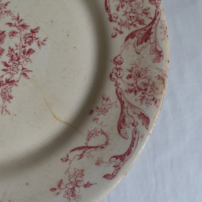 Antique Plate, Gien, Attributs