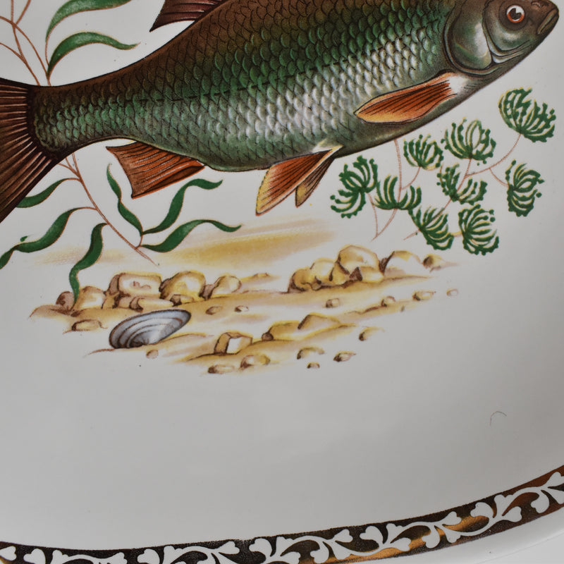 Vintage Plate - Longchamp "Poisson Gardon" (Roach)