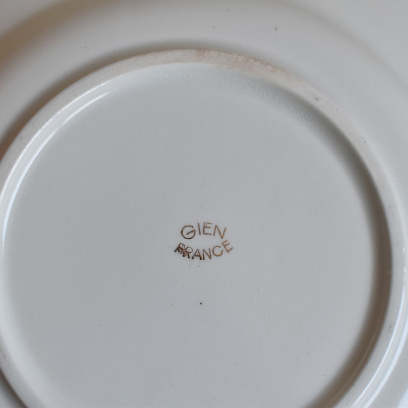 Vintage Dessert Plate Gien Tulipes B
