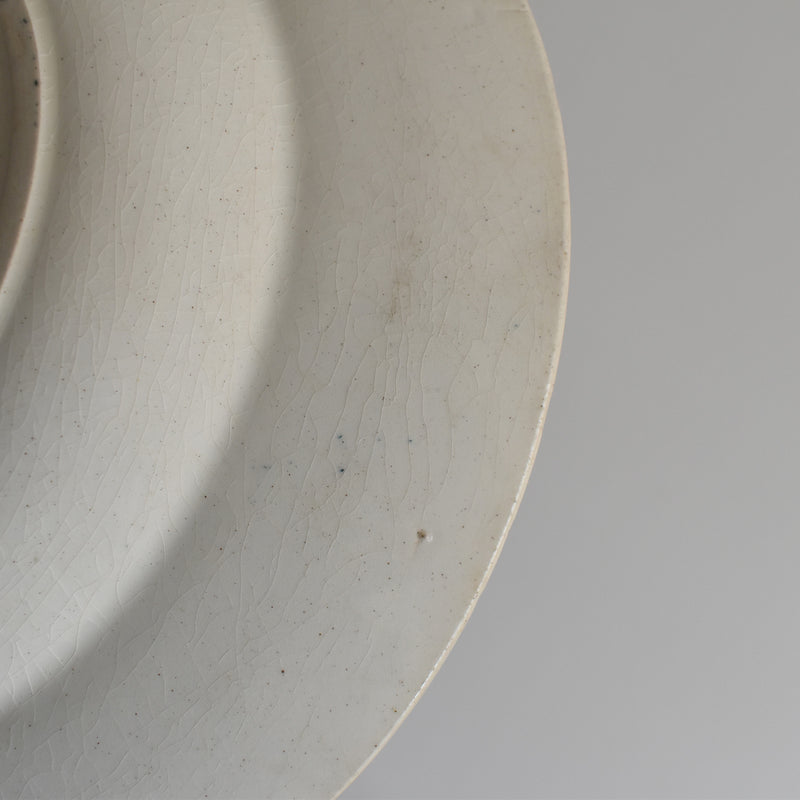 Antique deep plate TERRE DE FER Boëtie D