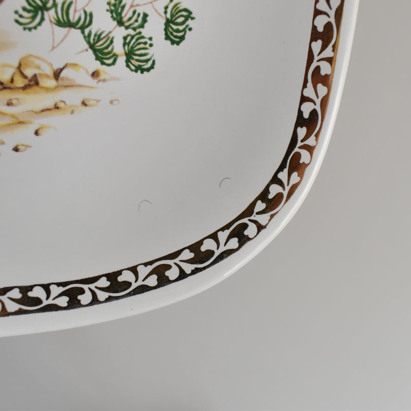 Vintage Plate - Longchamp "Poisson Gardon" (Roach)