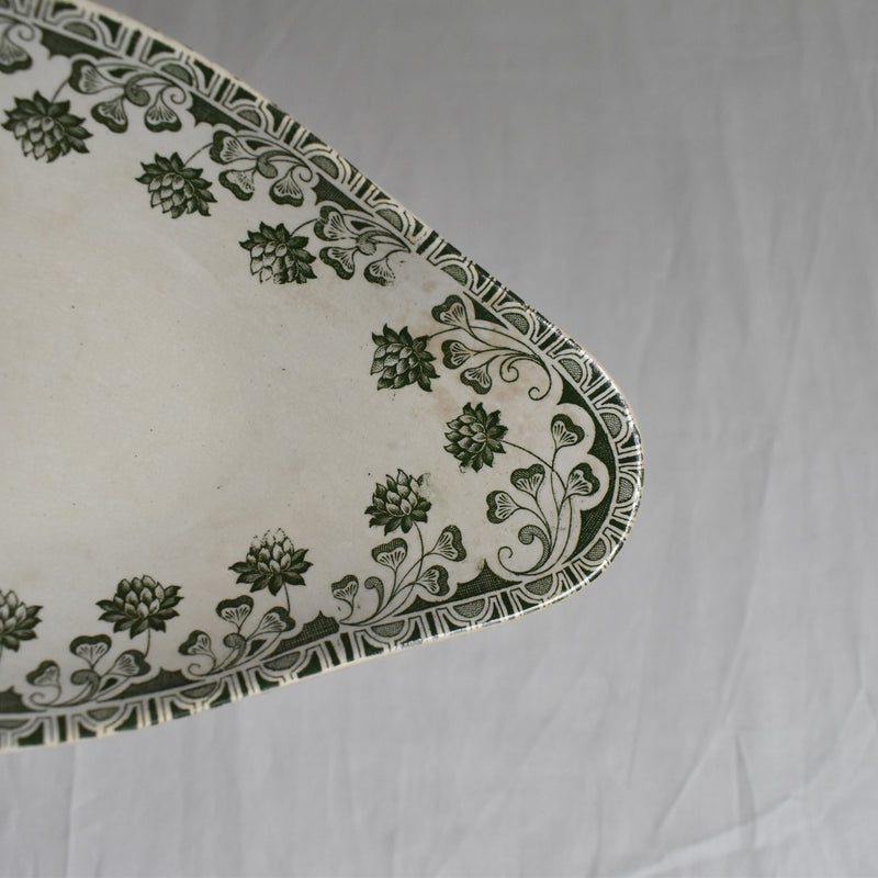 Antique Raviere Badonviller Trèfle