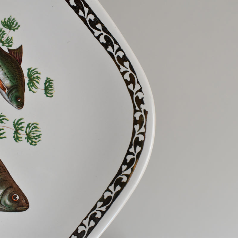 Vintage Plate - Longchamp "Poisson Gardon" (Roach)