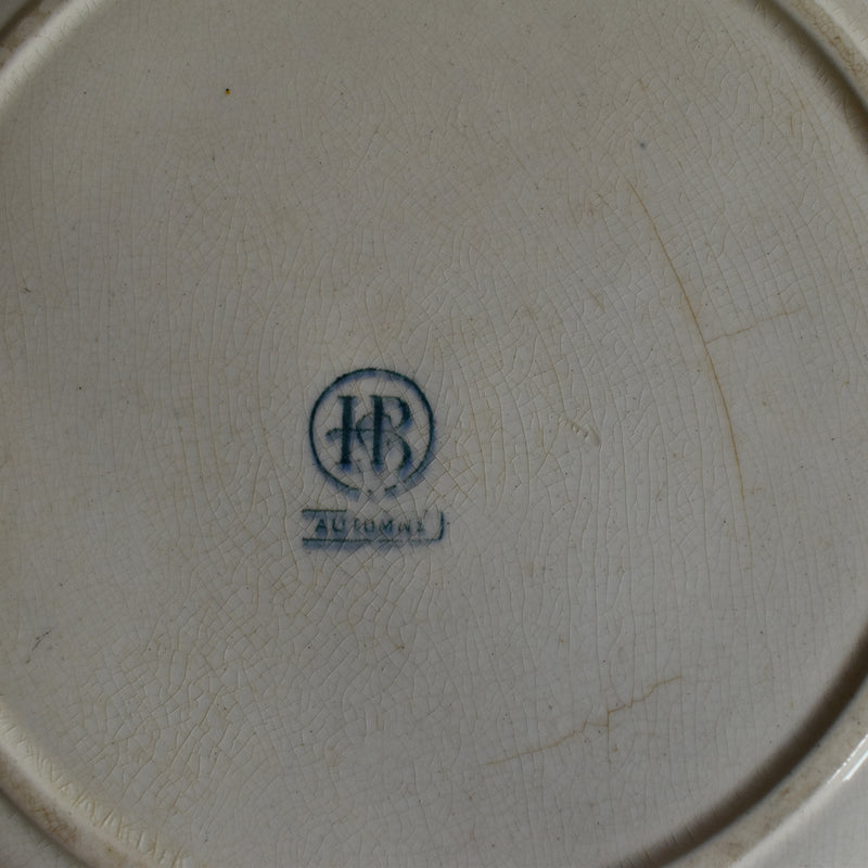 アンティークプレート HBC (ショワジールロワ） Automne