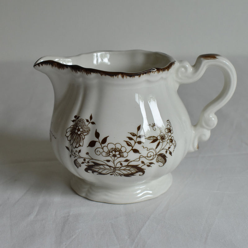 Vintage Creamer Sarreguemines Windsor