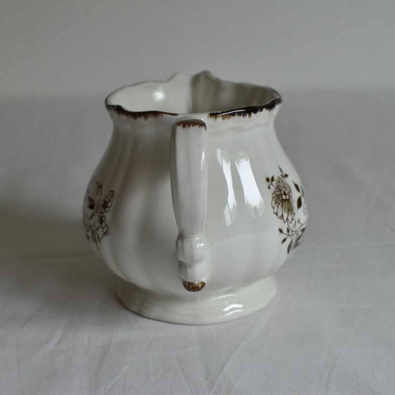 Vintage Creamer Sarreguemines Windsor
