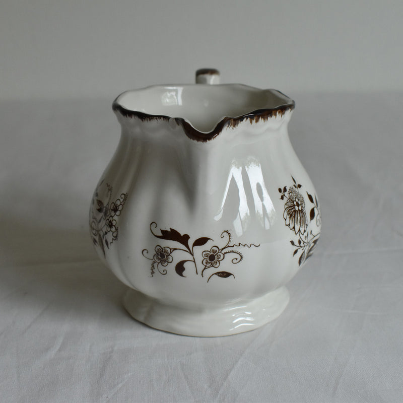 Vintage Creamer Sarreguemines Windsor