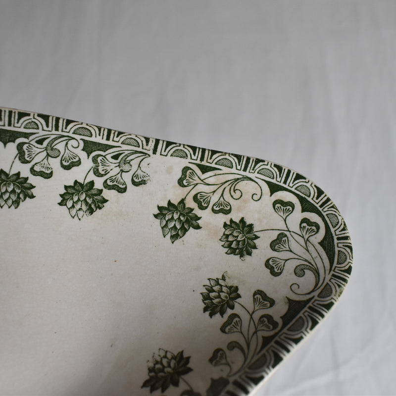 Antique Raviere Badonviller Trèfle