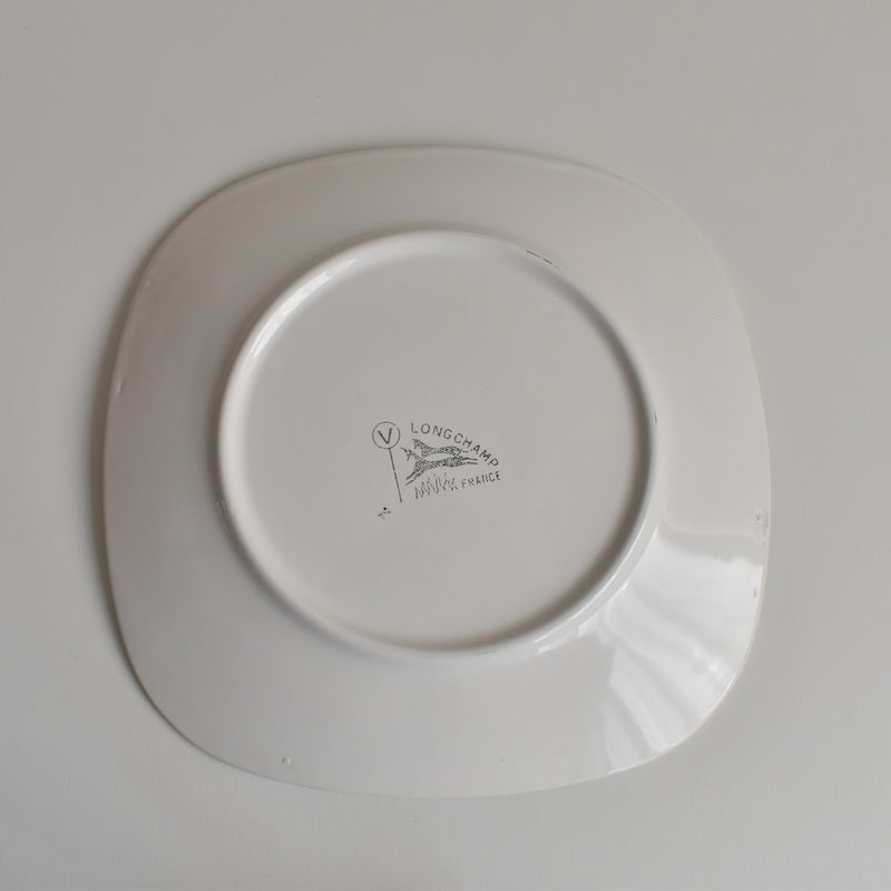 Vintage Plate Longchamp Poisson Carpe (Carp)