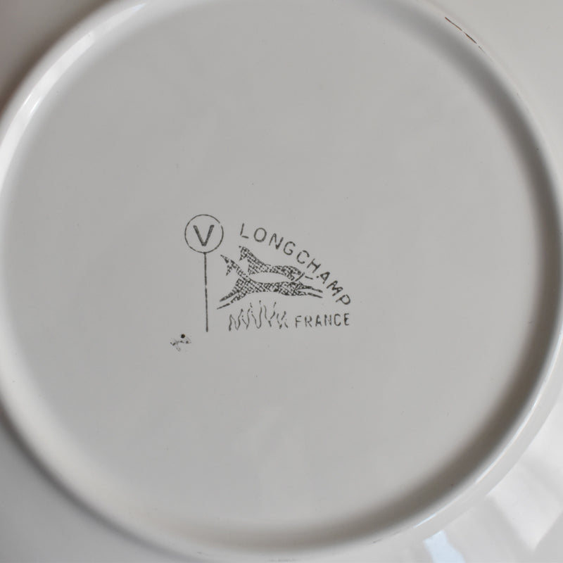 Vintage Plate Longchamp Poisson Carpe (Carp)