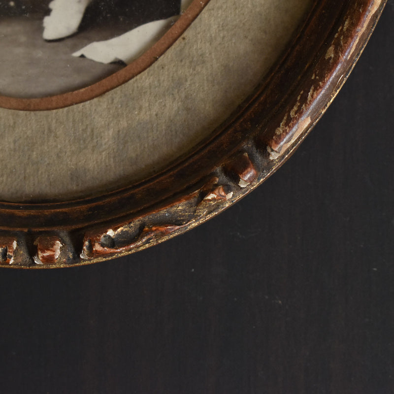 Antique Oval Photo Frame for Wedding Photo