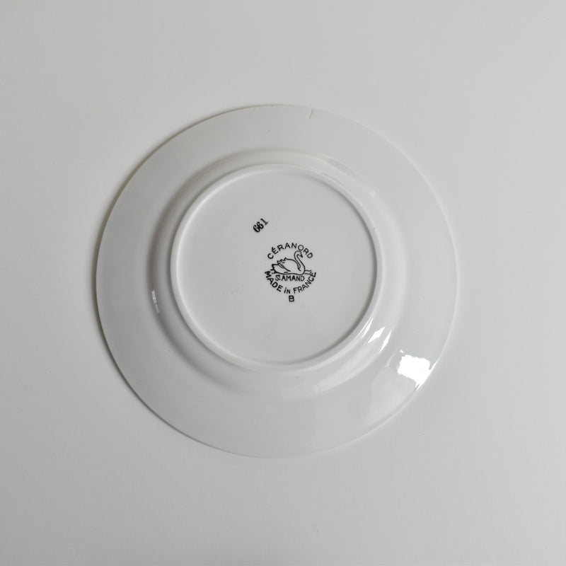 Vintage Dessert Plate Ceranord (St. Amand) 661 E