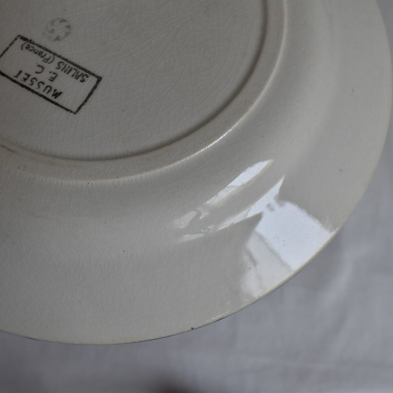 Antique Plate Sèvres Musset F