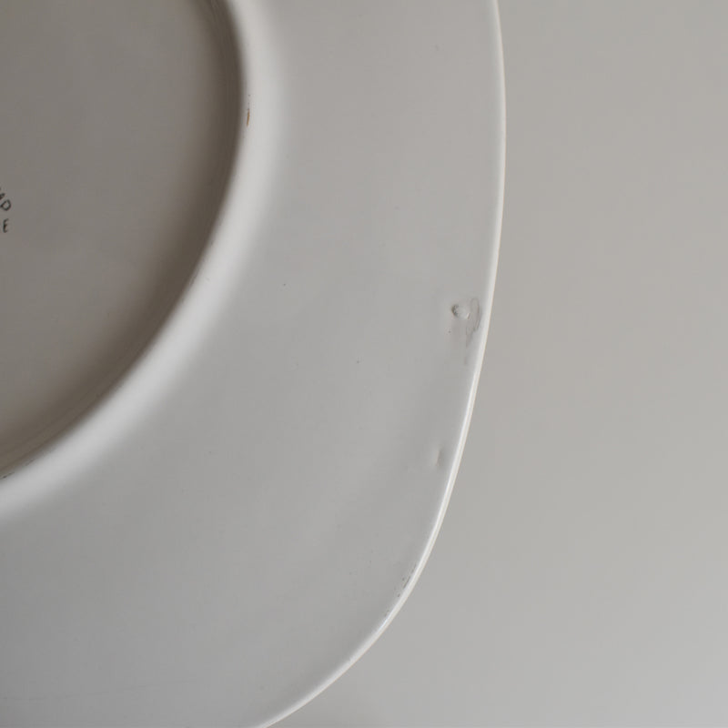 Vintage Plate Longchamp Poisson Carpe (Carp)